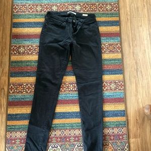 Mavi Jean Co Black Alexa Mid Rise Skinny size 29